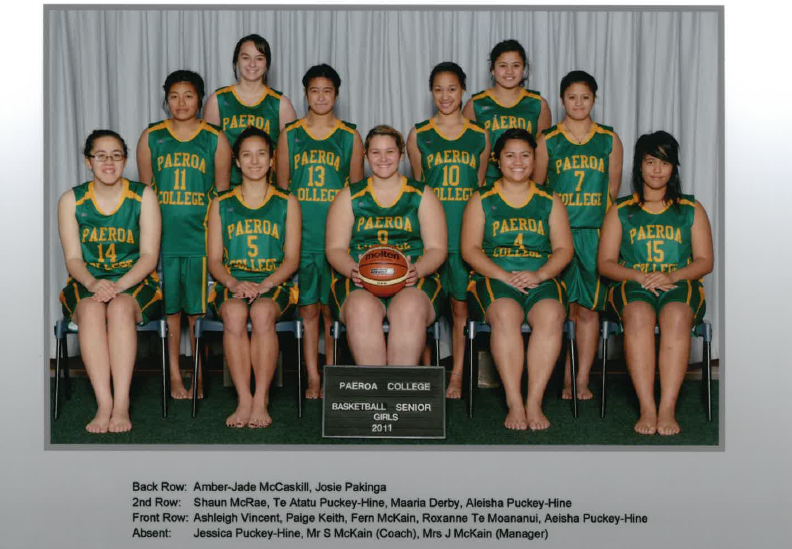 2011 Snr Girls Basketball