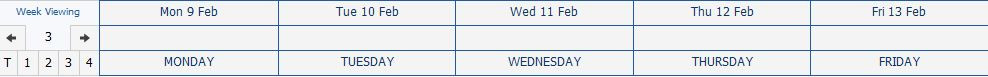 Timetable 1